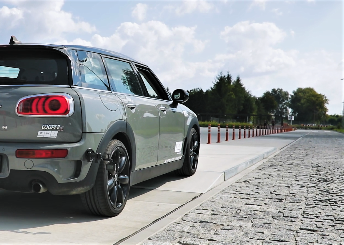 Fragment toru testowego przy Centrum Technicznym w&nbsp;Balicach